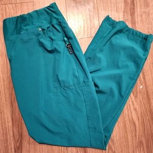 Cherokee Scrub Pants Hunter Green Size XL Womens
